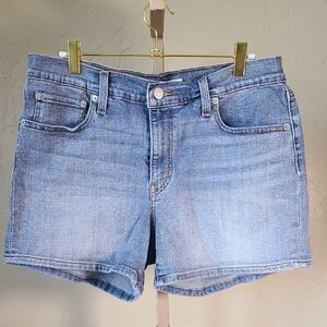 Levi's Blue Jean Shorts Casual Summer Style Size 31